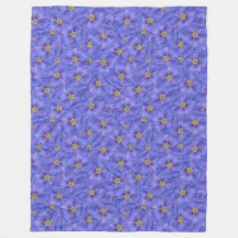 ブルーフラックスシームレスパターン