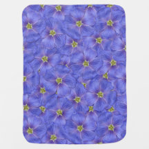 ブルーフラックスシームレスパターン