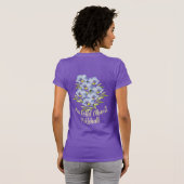 ブルーフラックスピックボール Tシャツ (裏面フル)