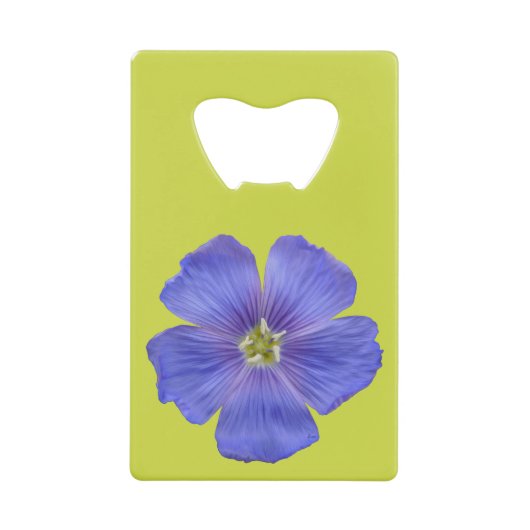 ブルーフラックス#1 クレジットカード栓抜き (正面)