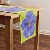 ブルーフラックス#1 ショートテーブルランナー (インサイチュ)