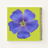 ブルーフラックス#1 ノートブック (裏面)