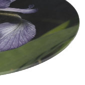 ブルーフラッグアイリスフラワー カッティングボード (角)