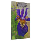 ブルーフラッグアイリスフルーアデリーズフランスのカナダケベック クリップボード (右)