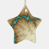 ブルーフラッシュクリスマスオーナメント セラミックオーナメント (右)