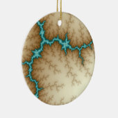 ブルーフラッシュクリスマスオーナメント セラミックオーナメント (右)