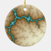 ブルーフラッシュクリスマスオーナメント セラミックオーナメント (裏面)