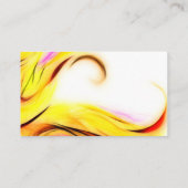 ブルーフラワーインバート名刺 名刺 (裏面)