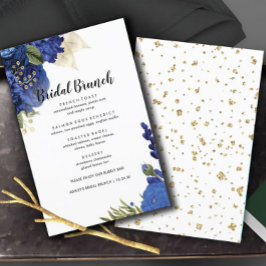 ブルーフラワーエレガントズブライダルブランチ メニュー