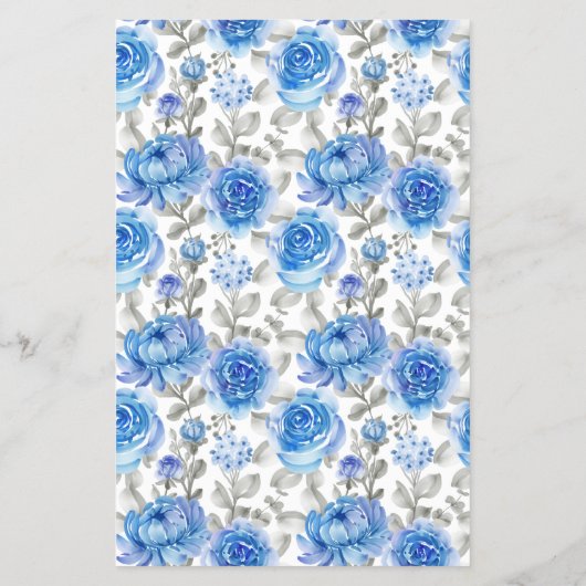 ブルーフラワーズシャワーゲームカードは何歳でしたか？ チラシ (裏面)