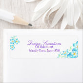 ブルーフラワーズ住所 シール (インサイチュ)