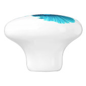 ブルーフラワーセラミックプル セラミックノブ (側面)