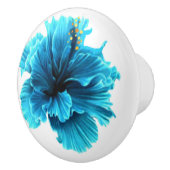 ブルーフラワーセラミックプル セラミックノブ (右)