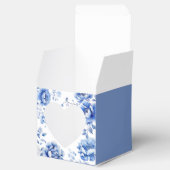 ブルーフラワーバプテスマハート フェイバーボックス (オープン)