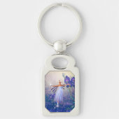 ブルーフラワーフェアリー キーホルダー (正面)