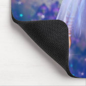 ブルーフラワーフェアリー マウスパッド (コーナー)