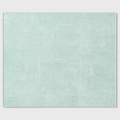 ブルーフラワーフローラバラ包装紙 ラッピングペーパー (フラット)