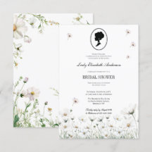 ブルーフラワーブリジガートンテーマブライダルシャワー