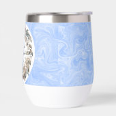 ブルーフラワーブーケ本愛好家 (左面)