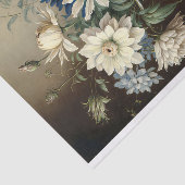 ブルーフラワーブーケ花器まだライフデコップブルー 薄葉紙 (詳細)