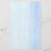 ブルーフラワーベビーエレガントシャワーゲーム (裏面)