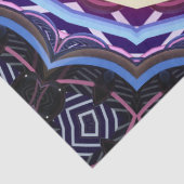 ブルーフラワーマンダラティッシュペーパー 薄葉紙 (詳細)