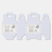 ブルーフラワーマーケットフレッシュフローラブライダルシャワー フェイバーボックス (見開き)