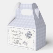 ブルーフラワーマーケットフレッシュフローラベビーシャワー フェイバーボックス (裏面)