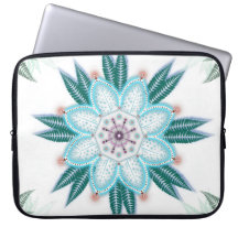 ブルーフラワーユニークマンダラヴィベ