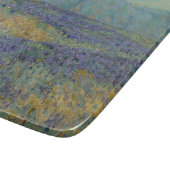 ブルーフラワーランドスケープ(by Granville Redmond) カッティングボード (角)