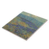 ブルーフラワーランドスケープ(by Granville Redmond) タイル (側面)