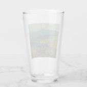 ブルーフラワーランドスケープ(by Granville Redmond) タンブラーグラス (裏面)