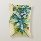 ブルーフラワーレターヴィンテージ国 アクセントクッション (裏面(縦))