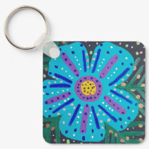 ブルーフラワー絵画ズ