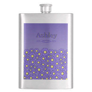 ブルーフラワー ステンレス フラスク