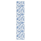 ブルーフランスのカントリーテーブルランナー ショートテーブルランナー (正面)