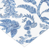 ブルーフランスのカントリーテーブルランナー ショートテーブルランナー (コーナー)