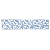 ブルーフランスのカントリーテーブルランナー ショートテーブルランナー (横)