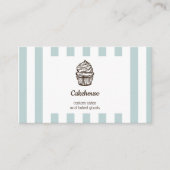 ブルーフランスのスタイルケーキショップ名刺 名刺 (正面)