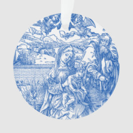 ブルーフランスのトワール出生シーン オーナメント