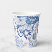 ブルーフランスのトワール100誕生祝い 紙コップ (裏面)