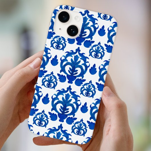 ブルーフランスのトワール・ド・ジュイ柄 Case-Mate iPhoneケース