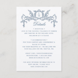 ブルーフランスのバ華美ロケ結婚の詳細 エンクロージャーカード