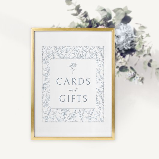 ブルーフランスのフローラ結婚のカードのギフトポスター ポスター