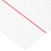 ブルーフランスのボンアペティ&レッドストライプの テーブルクロス (アングル)