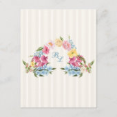 ブルーフランスのヴィンテージモノグラムストライプクラシック情報 エンクロージャーカード (裏面)