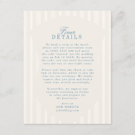 ブルーフランスのヴィンテージモノグラムストライプクラシック情報 エンクロージャーカード