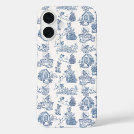 ブルーフランス・トワル ジャック・ラッセル エレガンス iPhone 16ケース