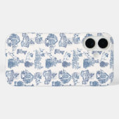 ブルーフランス・トワル ジャック・ラッセル エレガンス Case-Mate iPhoneケース (裏面 (横))