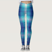 ブルーフランネルルックコージーカントリーレギンス レギンス (正面)